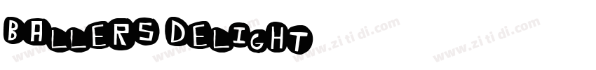 ballers delight字体转换